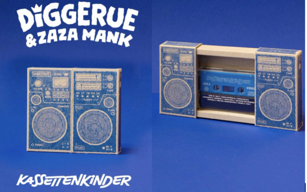 Verpackung Kassettenkinder, Kassette, 2024 by Diggerue & Zaza Mank